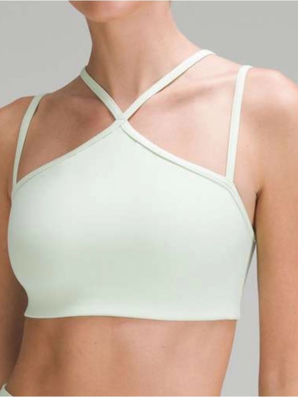 Lululemon Flow Y Strappy Bra Nulu Size 8